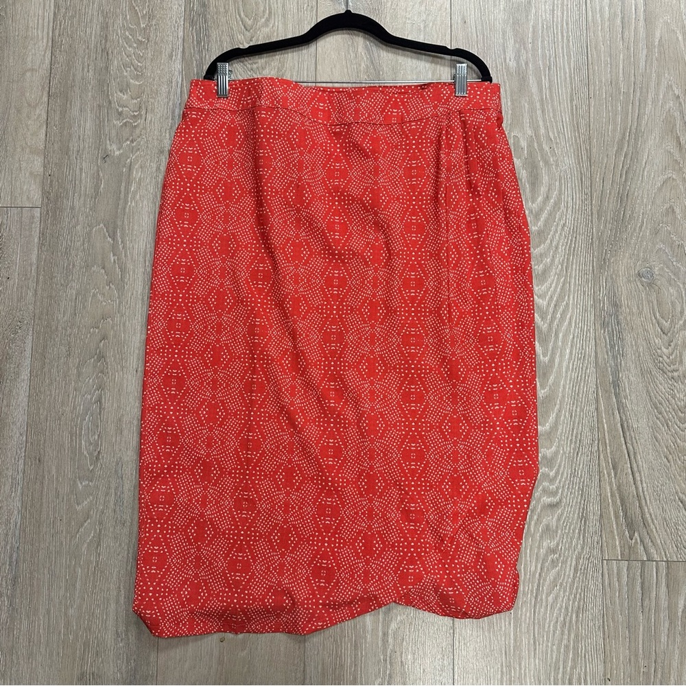 RipSkirt Hawaii coral/white #3 wrap skirt